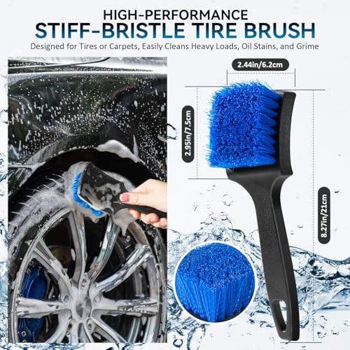 Eomarce Wheel & Tire Brush Kit