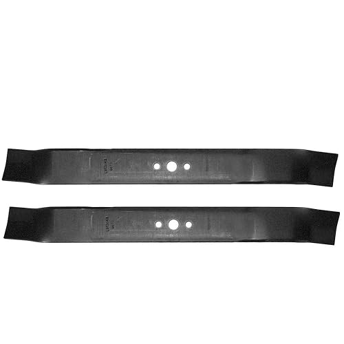 RAParts - Juego de (2) cuchillas para cortacésped de empuje de 21 pulgadas para AYP, Craftsman, se adapta a los modelos Husqvarna y Poulan