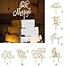 MagiDeal Mr&Mrs Wooden Cake Toppers Wedding Party Cake Decorating