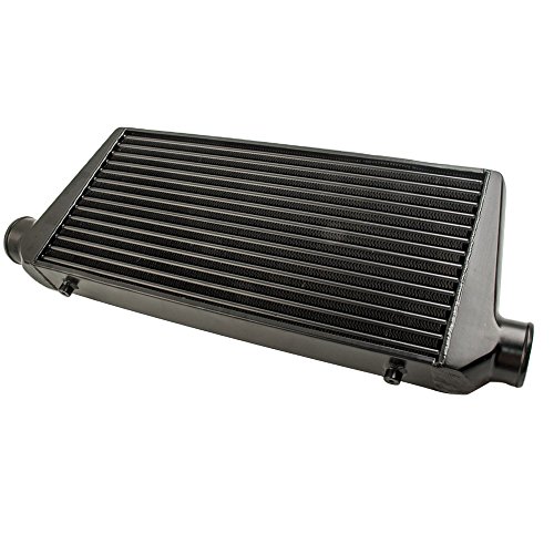 Tuningsworld 600 X 300 X 76mm 3" in/out Intercooler Universal Aleación Negro...