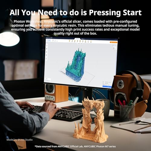 Image of ANYCUBIC 2nd Gen Resin Technology ABS-Like Resin 2.0, 3D Printer Resin with High Toughness, More Precise Details, Low Odor, Wide Compatibility for All LCD Resin 3D Printers (Clear Red, 1kg)