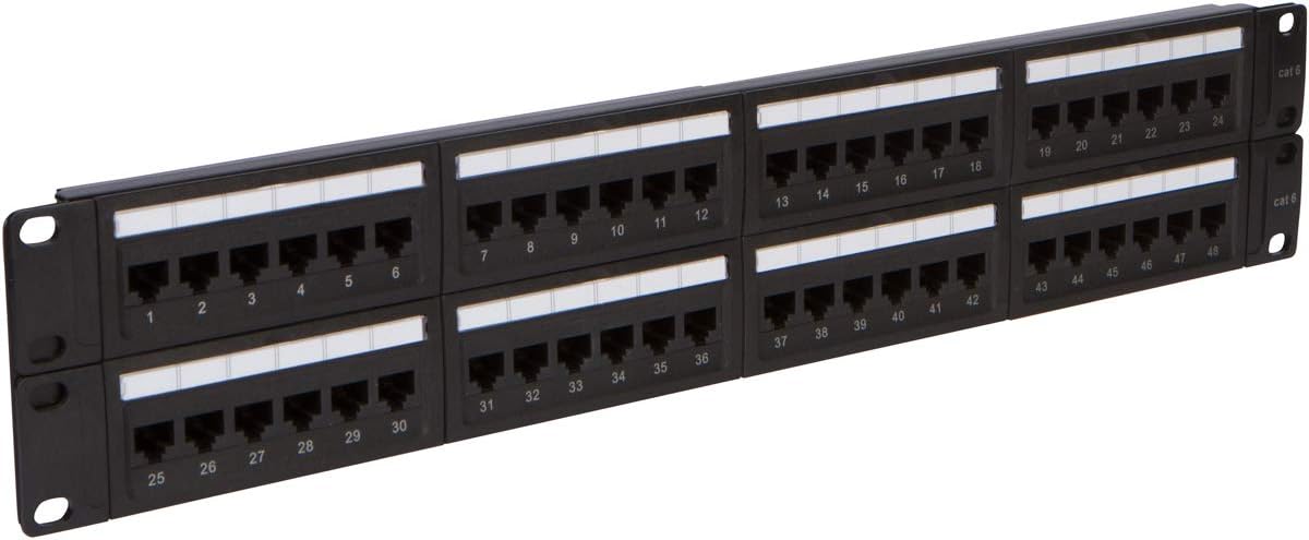 Promo Discount Up To 70% Off Buyer's Point 48 Port Cat6 Patch Panel with Punch Down Tool and Cable Management System (2, 48 Port) Holiday Deals 🛒 Buyer's Point 48 Port Cat6 Patch Panel with Punch Down Tool and Cable Management System (2, 48 Port)