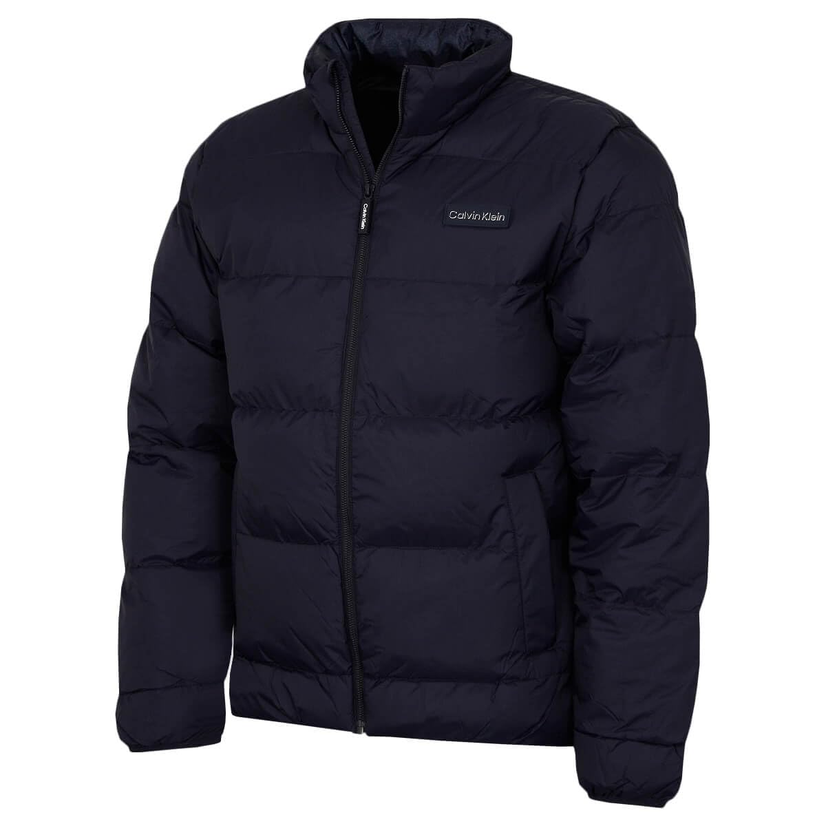 Calvin Klein (M, Navy) Mens Rivington Padded Wind Proof Water Resistant Golf Jacket