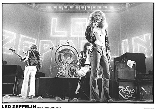Close Up Poster LED Zeppelin Earls Court, Mai 1975 (84,1cm x 59,4cm)