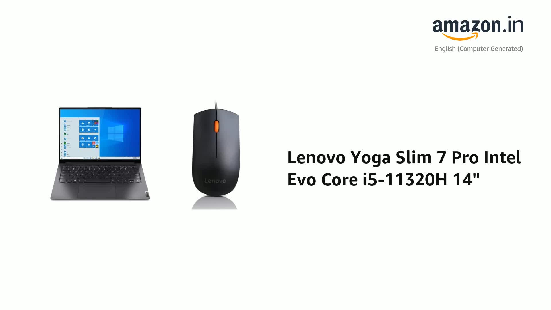 Lenovo Yoga Slim 7 Pro Intel Evo Core i5-11320H, 14
