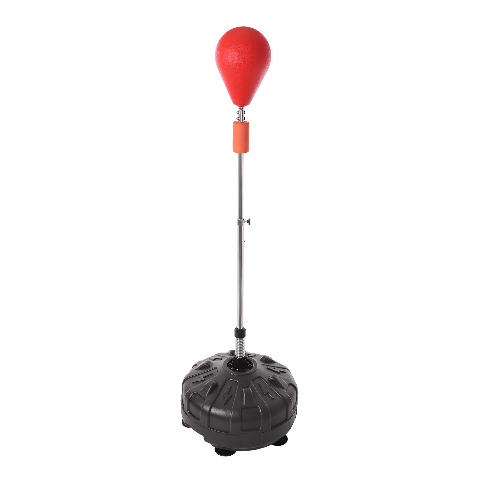 Punching Ball per adulti, 120 – 160 cm, altezza regolabile, sacco da boxe con 6 ventose, set da boxe per attrezzature, antistress, fitness