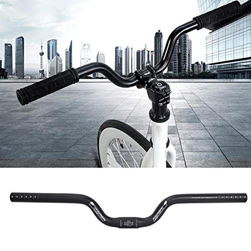 Guiador de bicicleta dobrável resistente ao desgaste de 520 mm de comprimento, guiador de bicicleta,