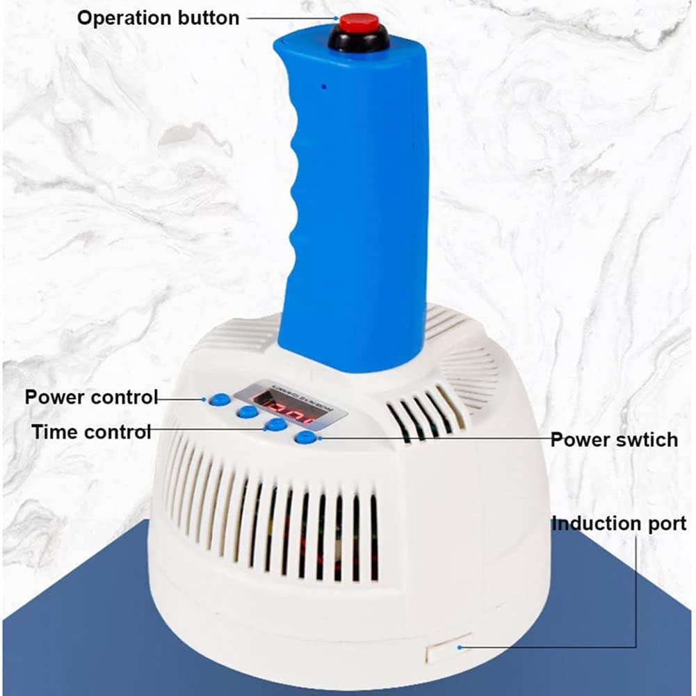 Sellador De Inducción Electromagnético De Mano, Herramienta De Sellado Por Inducción De Calor Portátil De 500 W, Sellador De Tapa De Papel De Aluminio Con Tiempo De Potencia Ajustable, Para Botellas