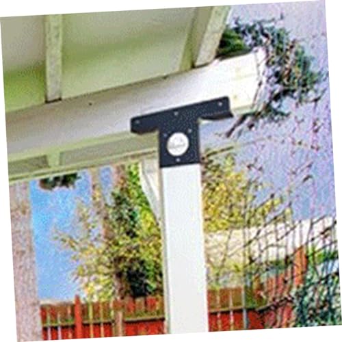 Support de pergola métallique d'angle pour fixation robuste de canopy - 3