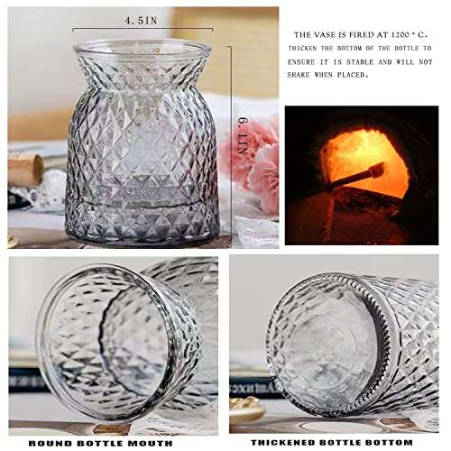 Xdalula Faux Flowers In Vase - Hydrangea Fall Centerpieces For Tables Fake Flowers With Vase Dining Table Decor, Fake Roses Chrysanthemum Fall Flowers Artificial For Decoration #TOP3