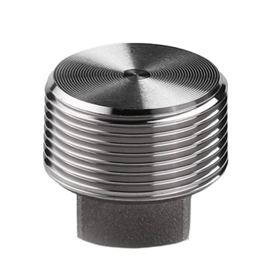 DOLUNTO Tapón Cuadrado Exterior de Rosca Macho NPT, Acero Inoxidable 304 316L Resistente a 400 KG de conexión de tubería sólida de Alta presión (Color : NPT 2-1/2 Inch 316L 1pcs)