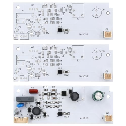 GYOFFULL W10515058 1Pc & W10515057 2Pcs Refrigerator LED Light Control Board Not Included Cover Light Module Replacement Compatible With Whirlpool Kenmore Maytag