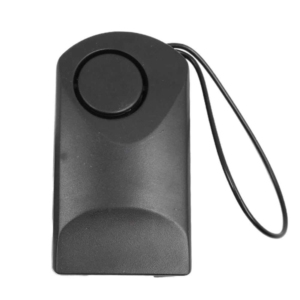 qimoi 120dB for Touch Door Knob Entry Alarm Anti Theft Security Alert Without 9V Battery