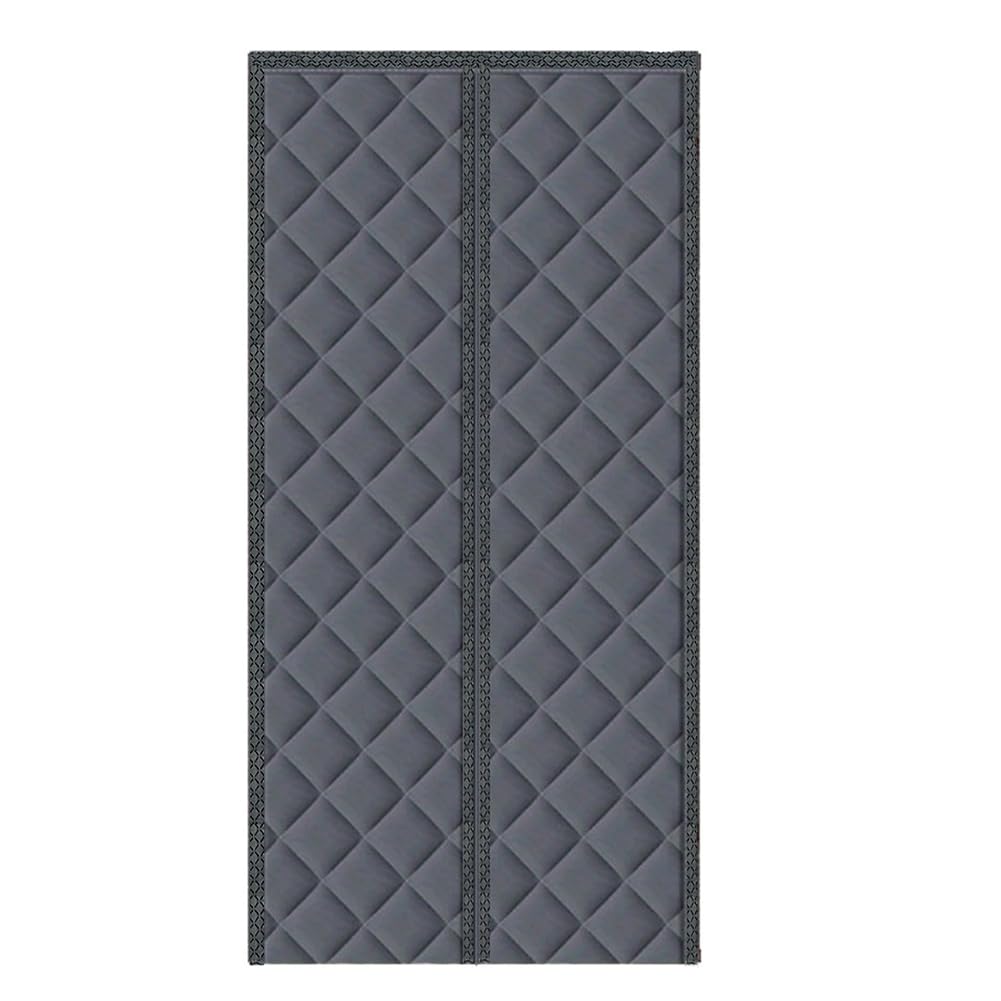 UDSKNV[KSL Home Soundproofing Curtain Warm Partition Curtains Non-Punch Bedroom Curtains Center Opening Temporary Thermal Curtain