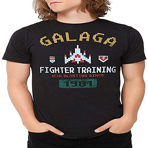 BERRAHI Galaga Fighter Training T-Shirt Black XL