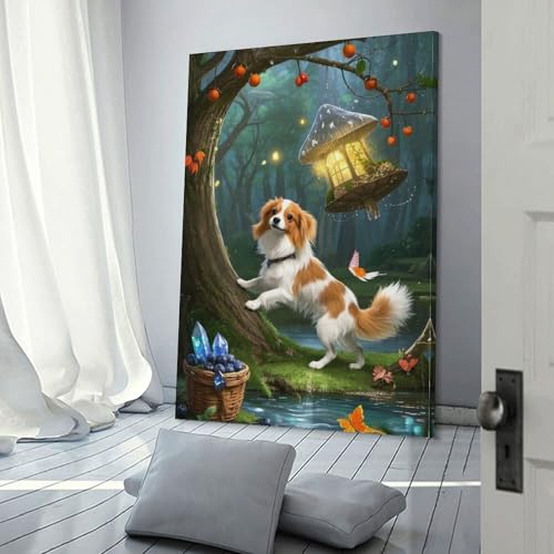 Impression sur toile papillon décoration premium - 3