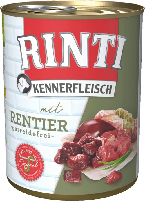 Rinti Kennerfleisch Multipack Pansen und Rentier 24 x 800 g