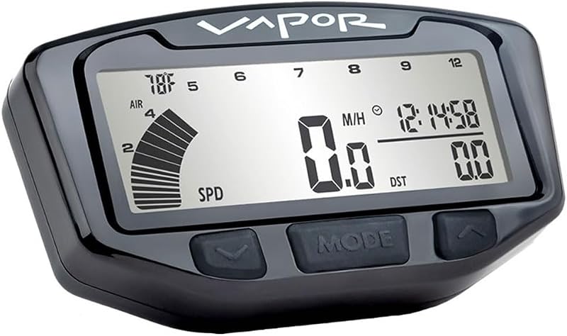 Velocímetro e tacômetro Trail Tech Vapor com temperatura 752-112 – Kit