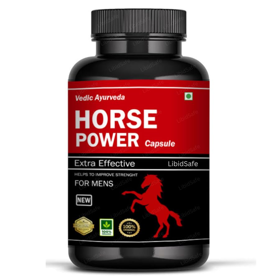 Instant Effective Horse Power Capsule - Advanced Formula - Enriched with Ayurvedic Herbs for Long Lasting Result