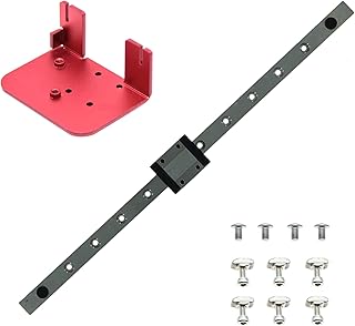Ender 3 X-axis MGN12C Linear Rail Guide Kit with Fix Plate Mount Bracket for Creality Ender3 Ender 3 Pro Ender 3 V2 3D Printers