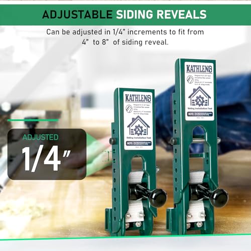 image for Kathleno Siding Installation Tools, Siding Mounting Kit for Use with 5