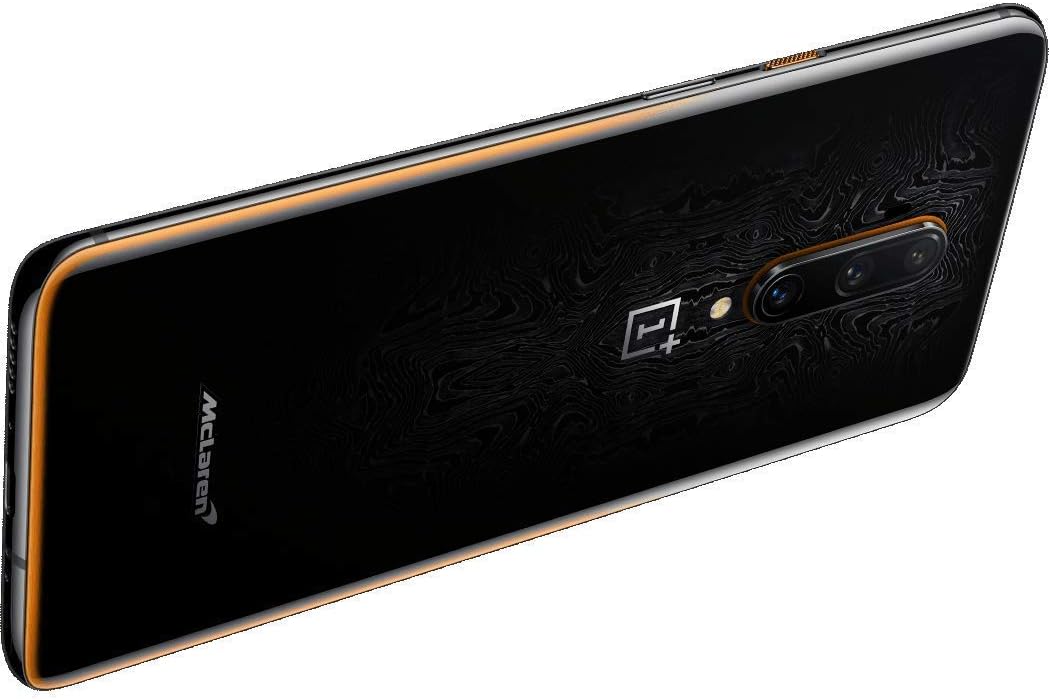 OnePlus 7T Pro 5G McLaren Edition US Model HD1925 12GB RAM 256GB ROM T-Mobile Unlocked Single SIM , Papaya Orange, 162.6×75.9×8.8mm (Renewed)