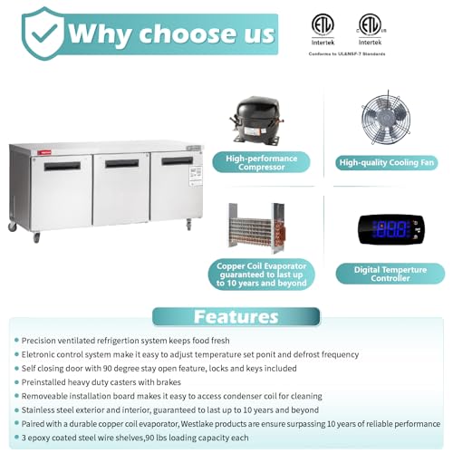 True T-72 commercial refrigerator