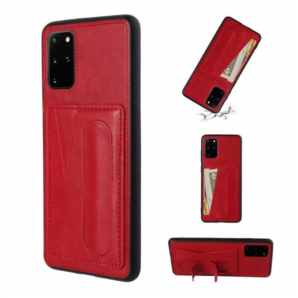 Coque rétro en cuir PU scrub rouge pour iPhone XS BSAPP - 7