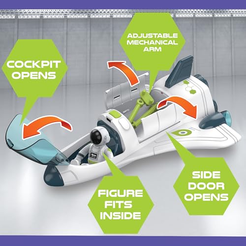 Space Shuttle Toy with Astronaut for Kids Ages 3-5