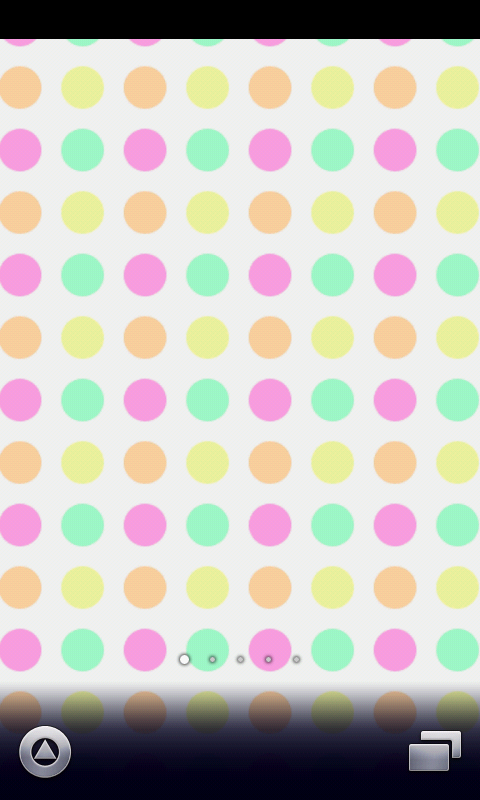 パステル画　水玉 パステルカラー水玉壁紙 【スマホ待受壁紙】-Amazonアプリストア