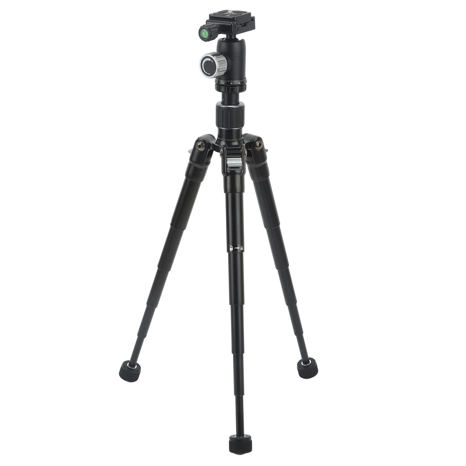 Denash Mini Treppiede in Alluminio in Lega Compatto Tripode Compatto per Viaggi All'aperto, Accessori Fotografici