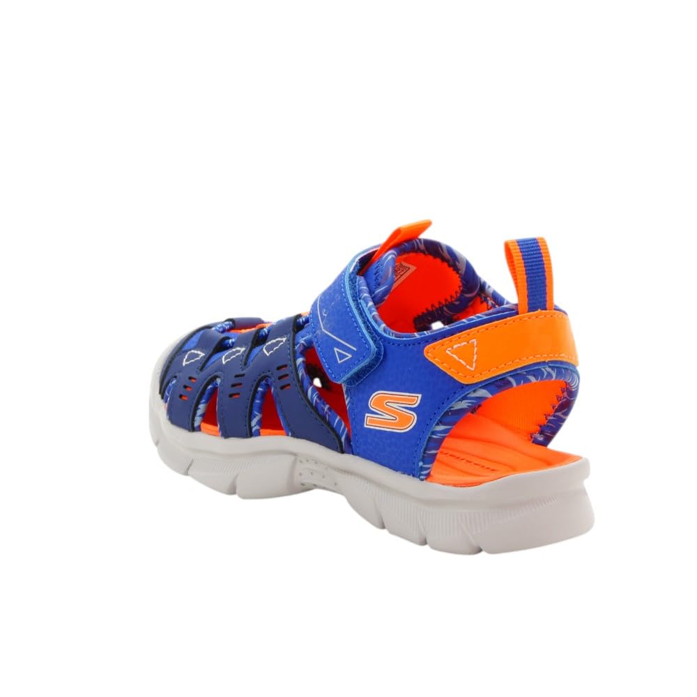 Skechers Sandalias Puntera Cerrada Niños 816 Color: Azul Talla: 32