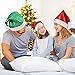 Adakel - 8 Sombreros de Papá Noel para Navidad, Gorro de Navidad...