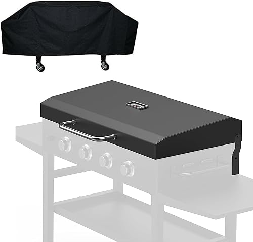 Tapa con bisagras para Blackstone 36 pulgadas parrilla cubierta dura accesorios para Blackstone 1554 1818 1825 1836 1863 2149 36 pulgadas parrilla