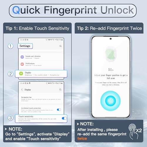 Image of JETech Privacy Screen Protector Guard for Samsung Galaxy S26, 2-Pack