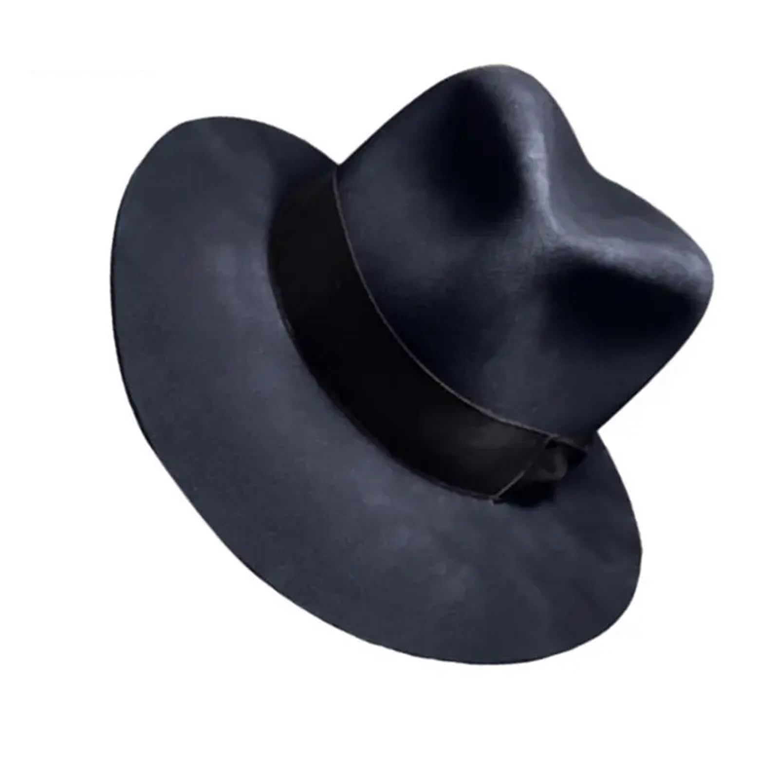 Sombrero de Copa Sombrero de copa con decoración cinturón tejido, sombrero mago, disfraz juego rol, Club vestir para Una Gala