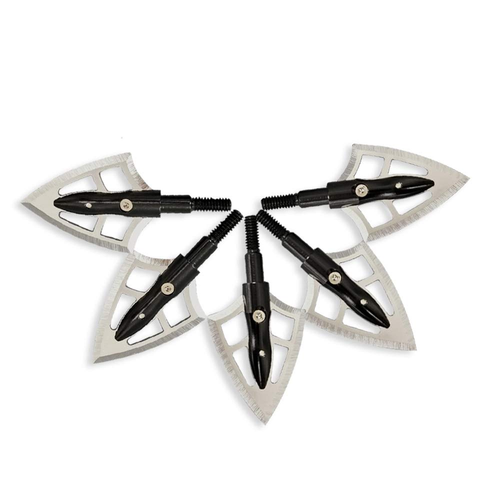 Punte Da Caccia Broadhead 100 Grain Per Arco E Balestra - 6/12 Pezzi - Foto 10