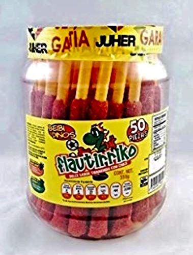 Flautirriko Tarugos Tamarindo Dulces 50 Pzas 550g miniatura 1