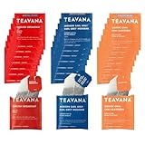 Teavana Black Tea Sampler English Breakfast Earl Grey and Classic Chai 24 Tea Bags Variety Pack Assorted Teas