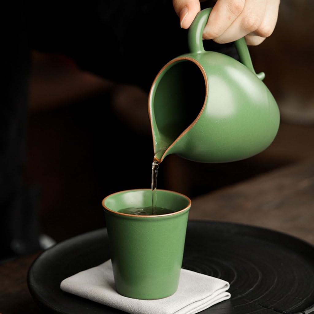 Tazas de té Pequeñas Taza de té pequeña hecha a mano, taza maestra de cerámica for el hogar, juego de té de Kung Fu, tazón de té, taza de té Taza de té de Kungfu