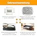 Zedelmaier Orthopädisches Hundebett für mittelgroße & Grosse Hunde, kratzfestes Hundekorb, Dicker Hundekissen, Hundekörbchen waschbar, ergonomisches Hundesofa mit abnehmbarem Bezug, 76×56×24 cm