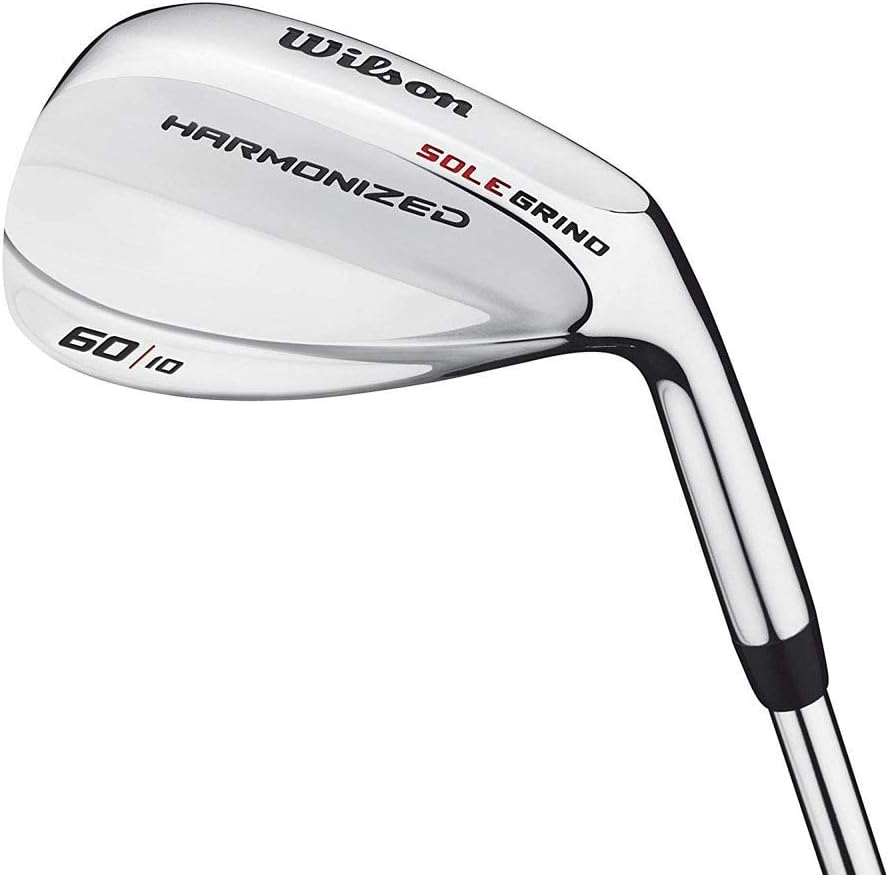 Wilson Harmonized Golf Wedge | Right Hand | Wedge Flex | Loft 60 Degree / 10 Bounce | Steel Shaft