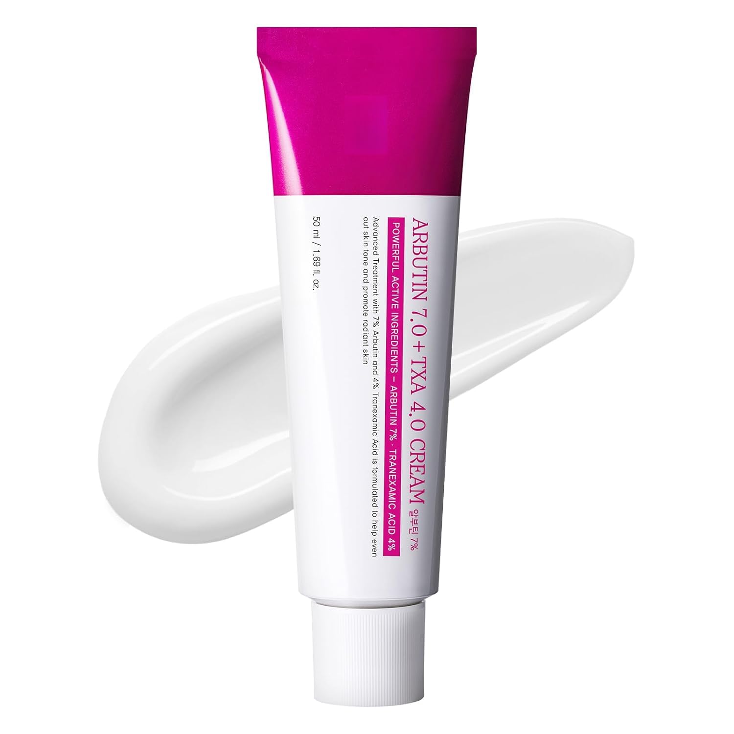Arbutine 7% + acide tranexamique 4% crème, Niacinamide, glutathion, pigmentation, teint terne, teint inégal