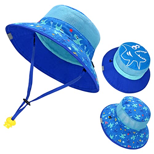 Boy Sun Hat Baby Breathable Kids Summer Hats With Whistles For Outdoor Beach Fishing #TOP19