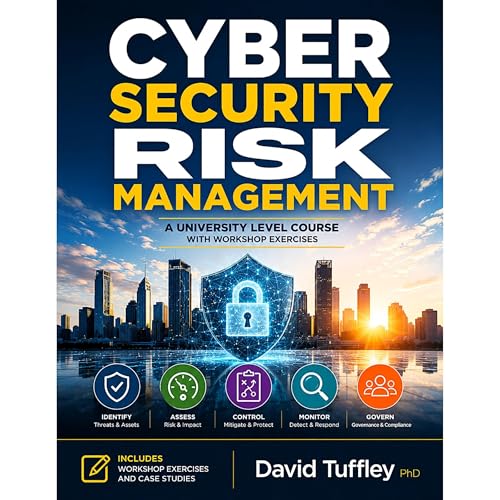 Cyber Security Risk Management Audiolibro Por David Tuffley arte de portada