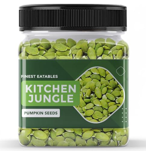 Image of Kitchen Jungle Raw Seeds Mix for Eating - 1kg - Chia, Sunflower, Pumpkin & Watermelon (250g*4 Pack) (Super Saver Combo)