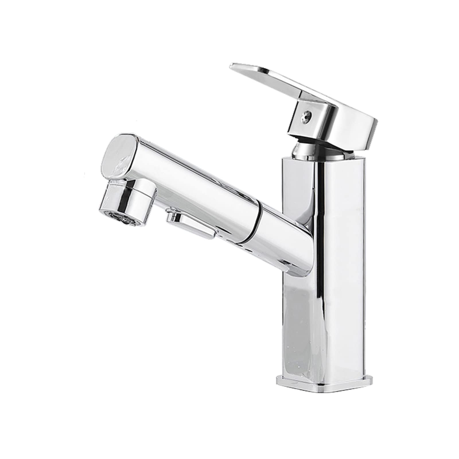 Mitigeur de lavabo pivotant extractible pour ne plus éclabousser votre vasque