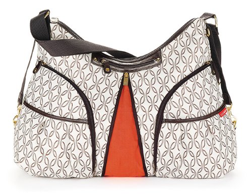 Skip Hop Versa Expandable Diaper Bag, Cream Links