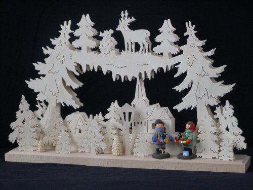 Arche Lumineux de Noël Double Arche 50 x 30 cm - 4