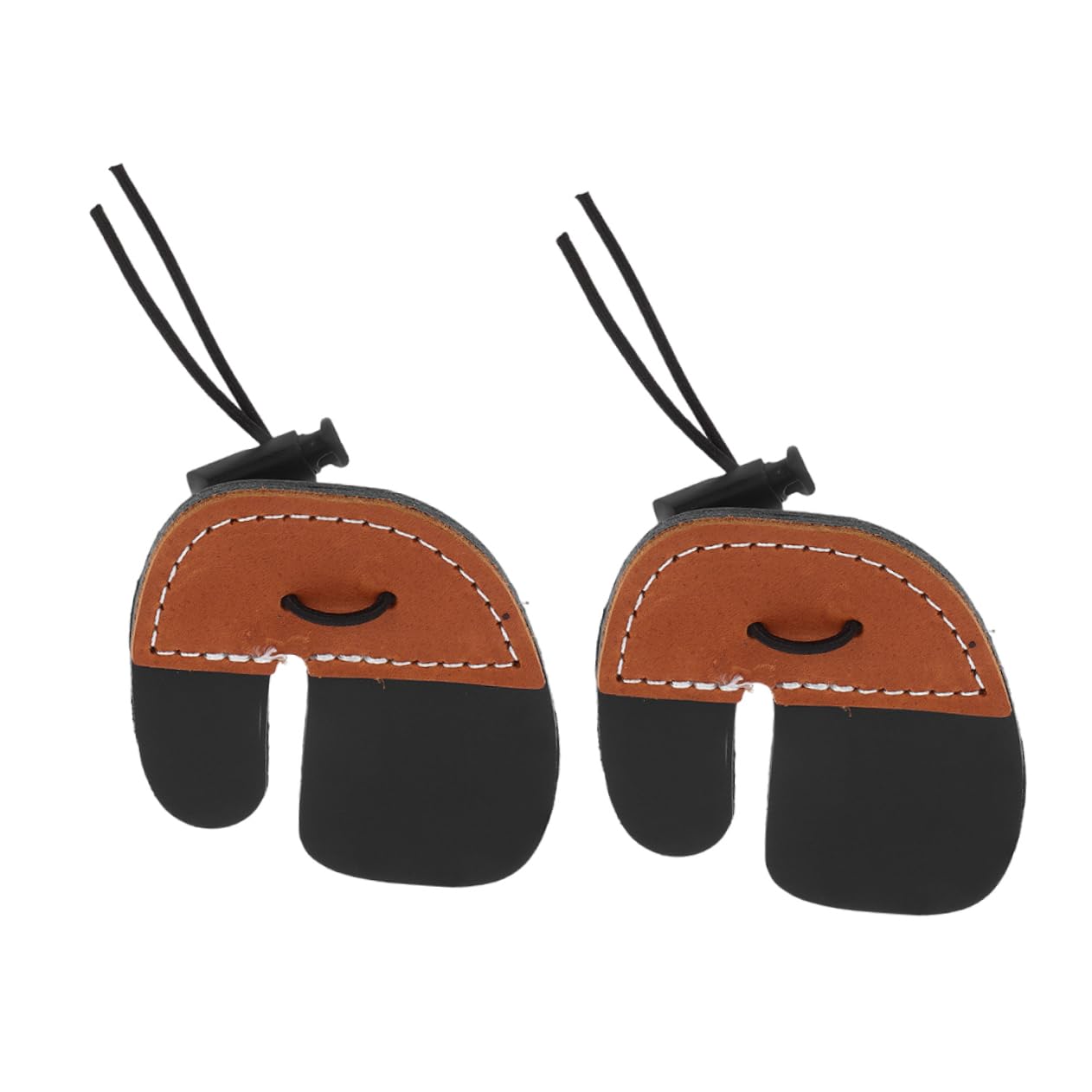 KESYOO 2pcs Finger Guards Tag Archery Finger Guard Archery Finger Tab Archery Accessories Finger Tab Archery Abs